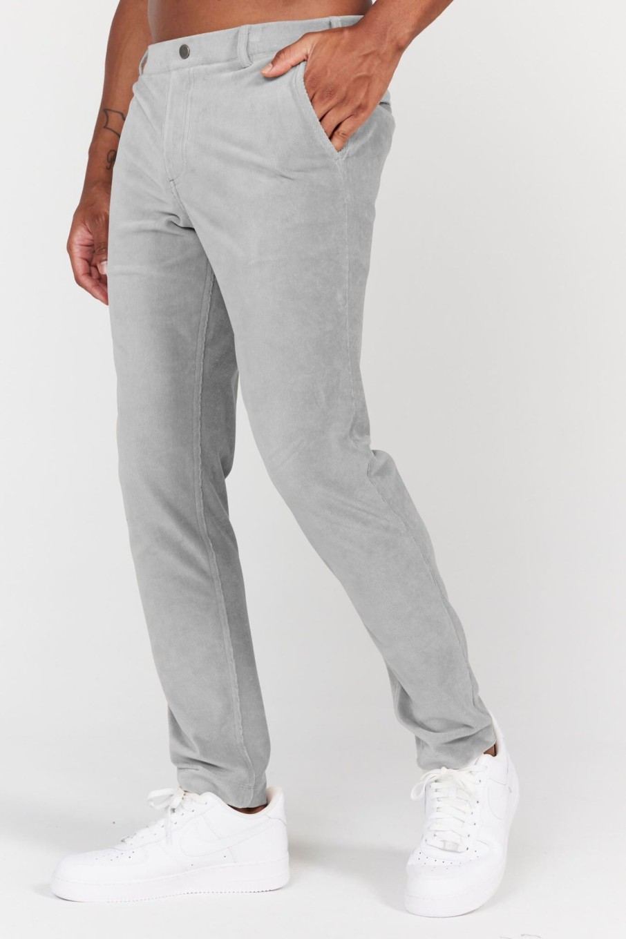 Bottoms REDVANLY | Collins Pull-On Corduroy Trouser