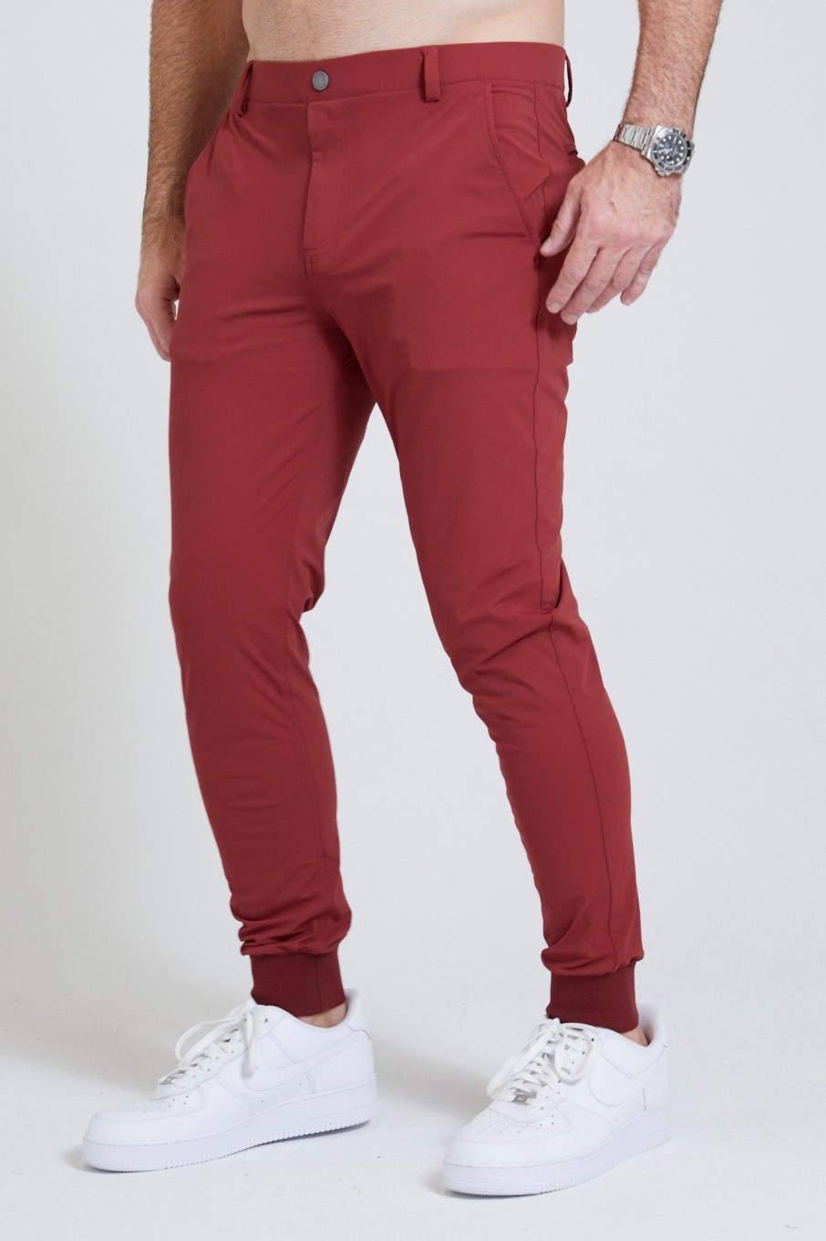 Bottoms REDVANLY | Halliday Pull-On Jogger