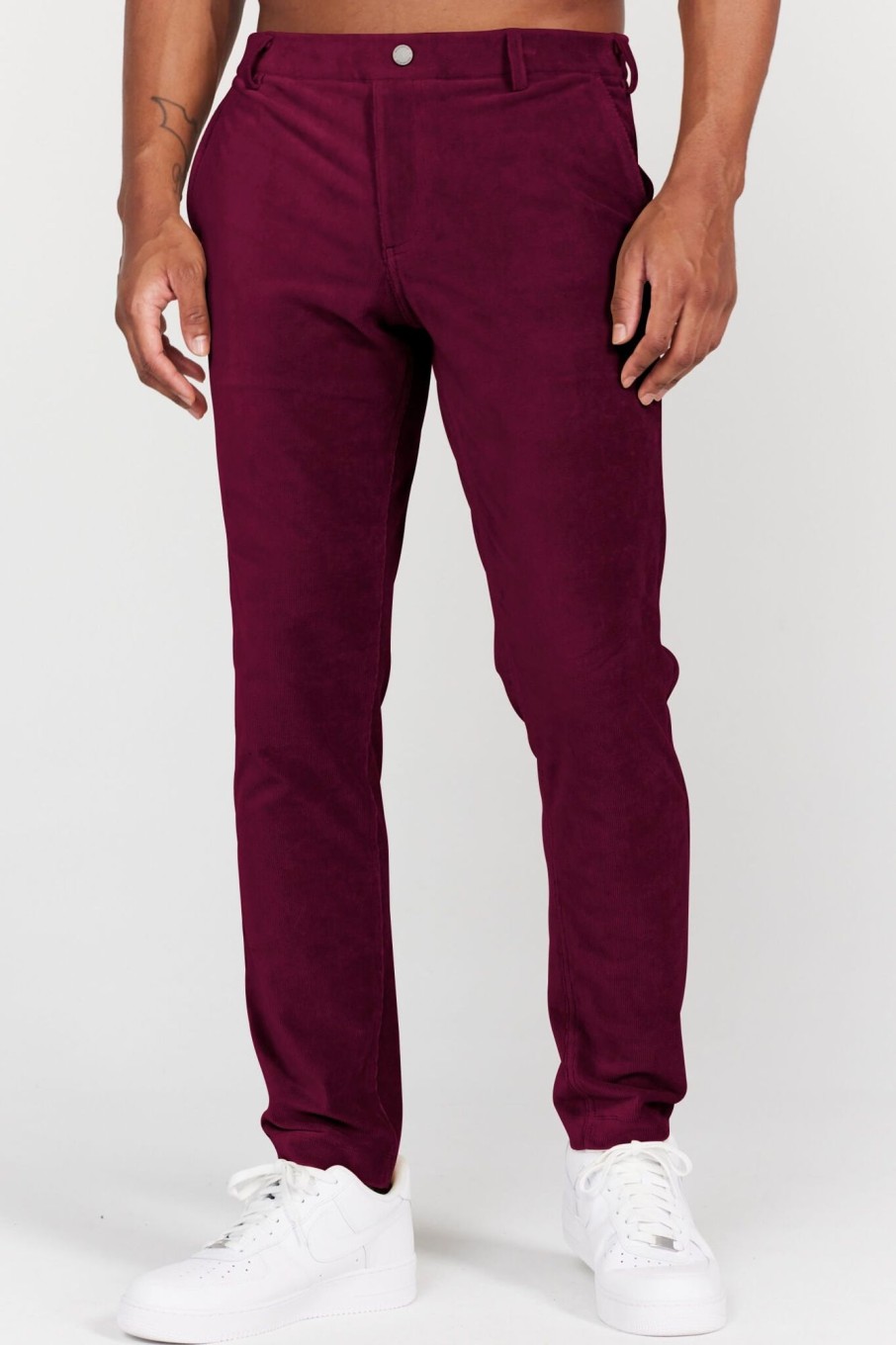 Bottoms REDVANLY | Collins Pull-On Corduroy Trouser