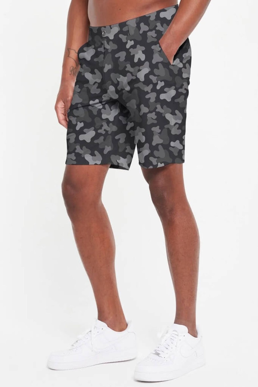 Bottoms REDVANLY | Hanover Spotted Camo Pull-On Short