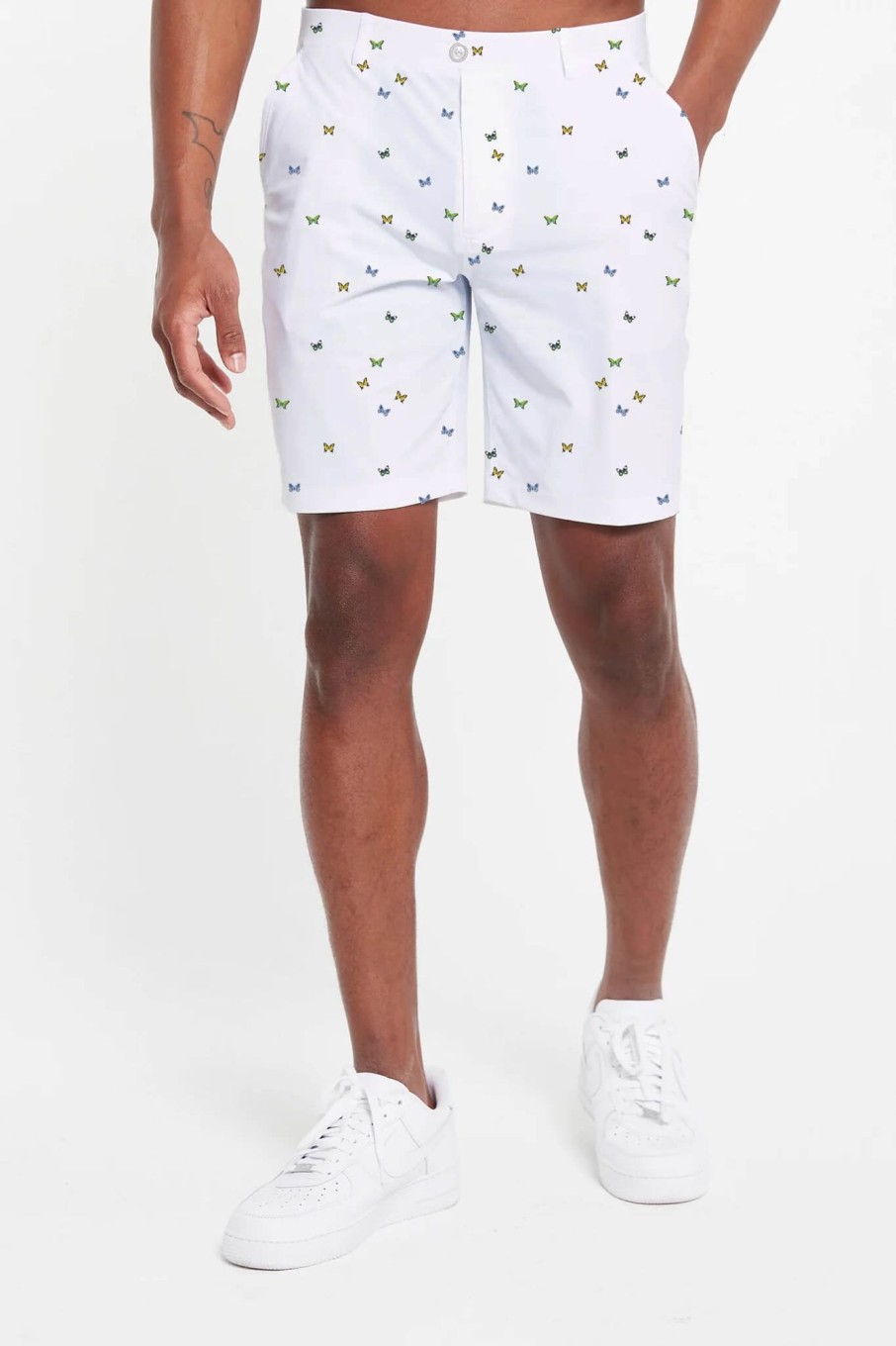 Bottoms REDVANLY | Hanover Scattered Butterflies Pull-On Short