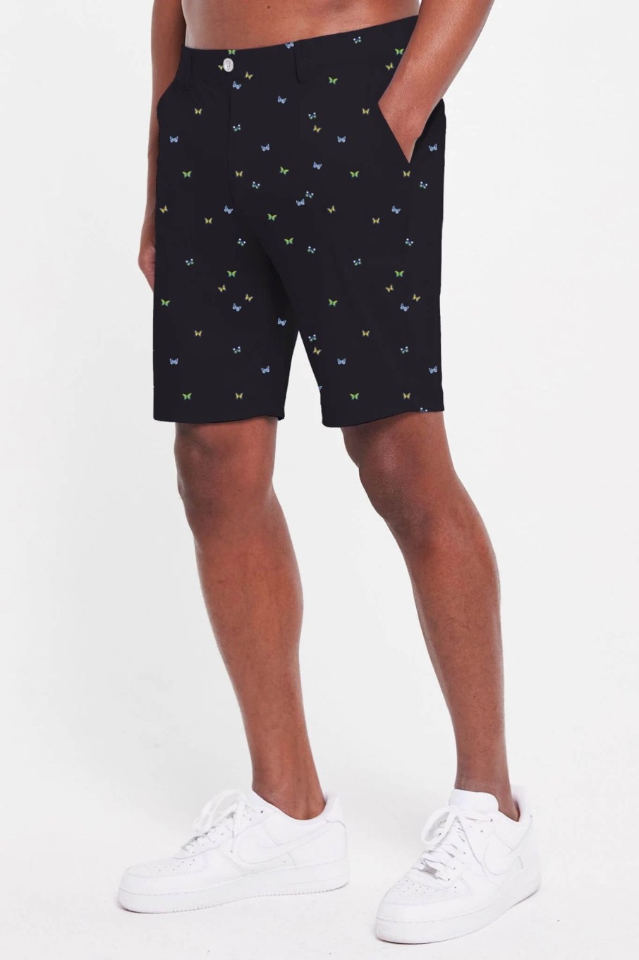 Bottoms REDVANLY | Hanover Scattered Butterflies Pull-On Short