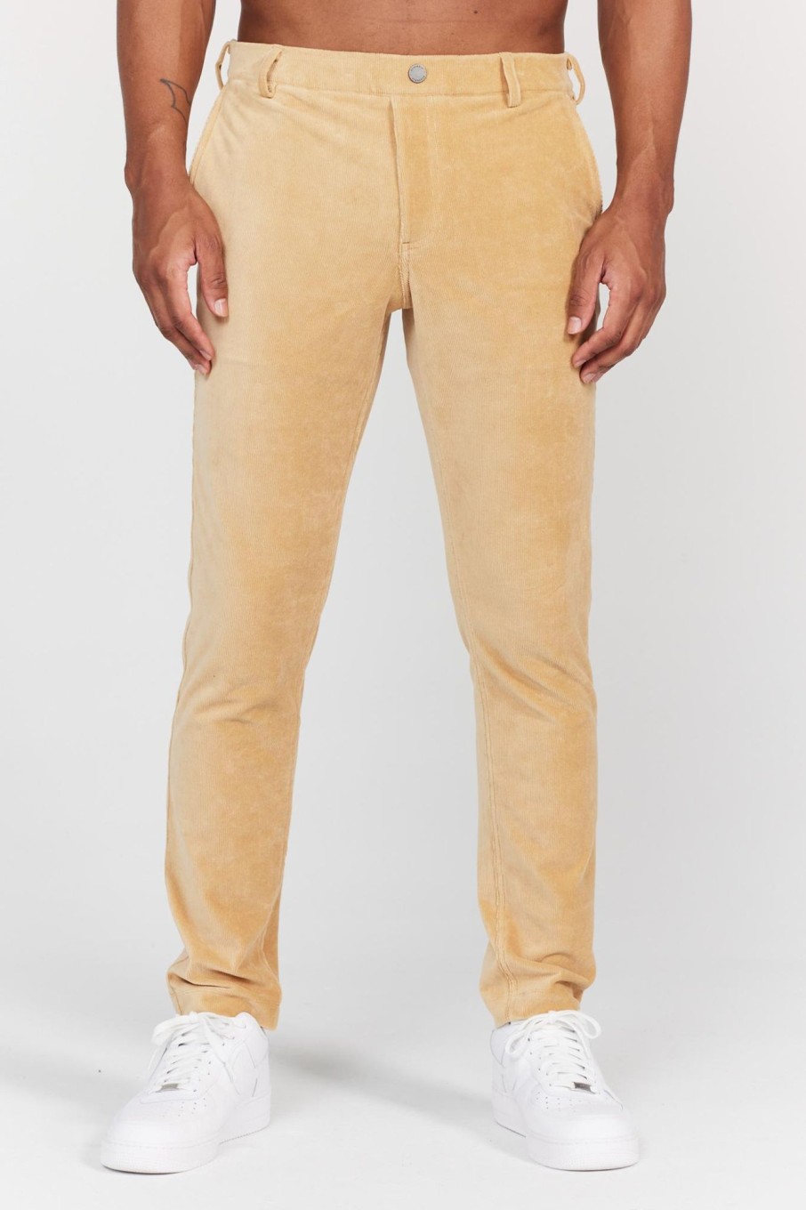 Bottoms REDVANLY | Collins Pull-On Corduroy Trouser