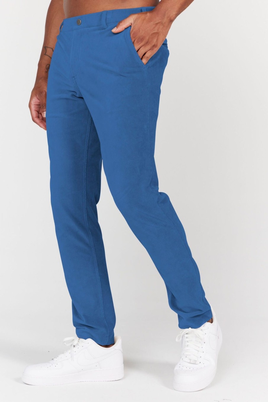 Bottoms REDVANLY | Collins Pull-On Corduroy Trouser